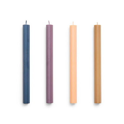 HAY Hexagon Candle, Set of 4