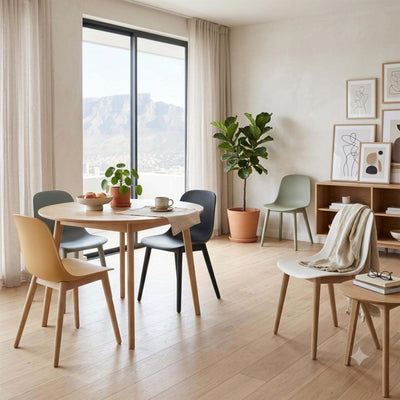 Muuto Fiber Side Chair with Wood Base