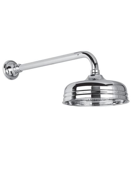 Lefroy Brooks FR1784 La Chapelle Wall Mounted 8'' Rose Short Arm