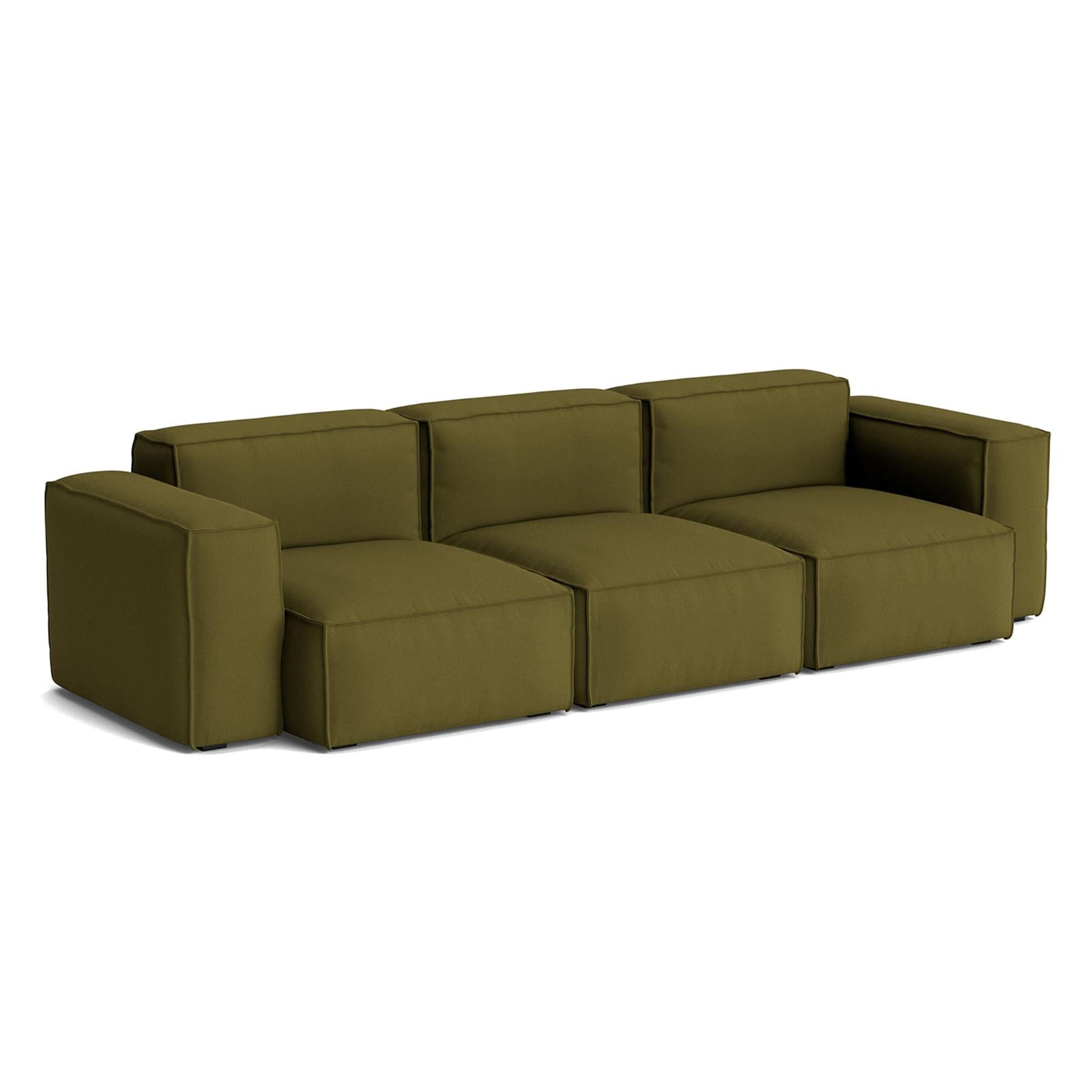 HAY Mags Soft 3+ Seater Sofa Low Armrest with Removable Cover Combination 1