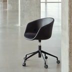 HAY AAC 53 Chair, Upholstered - 5 Star Swivel Base, Gas Lift and Wheels