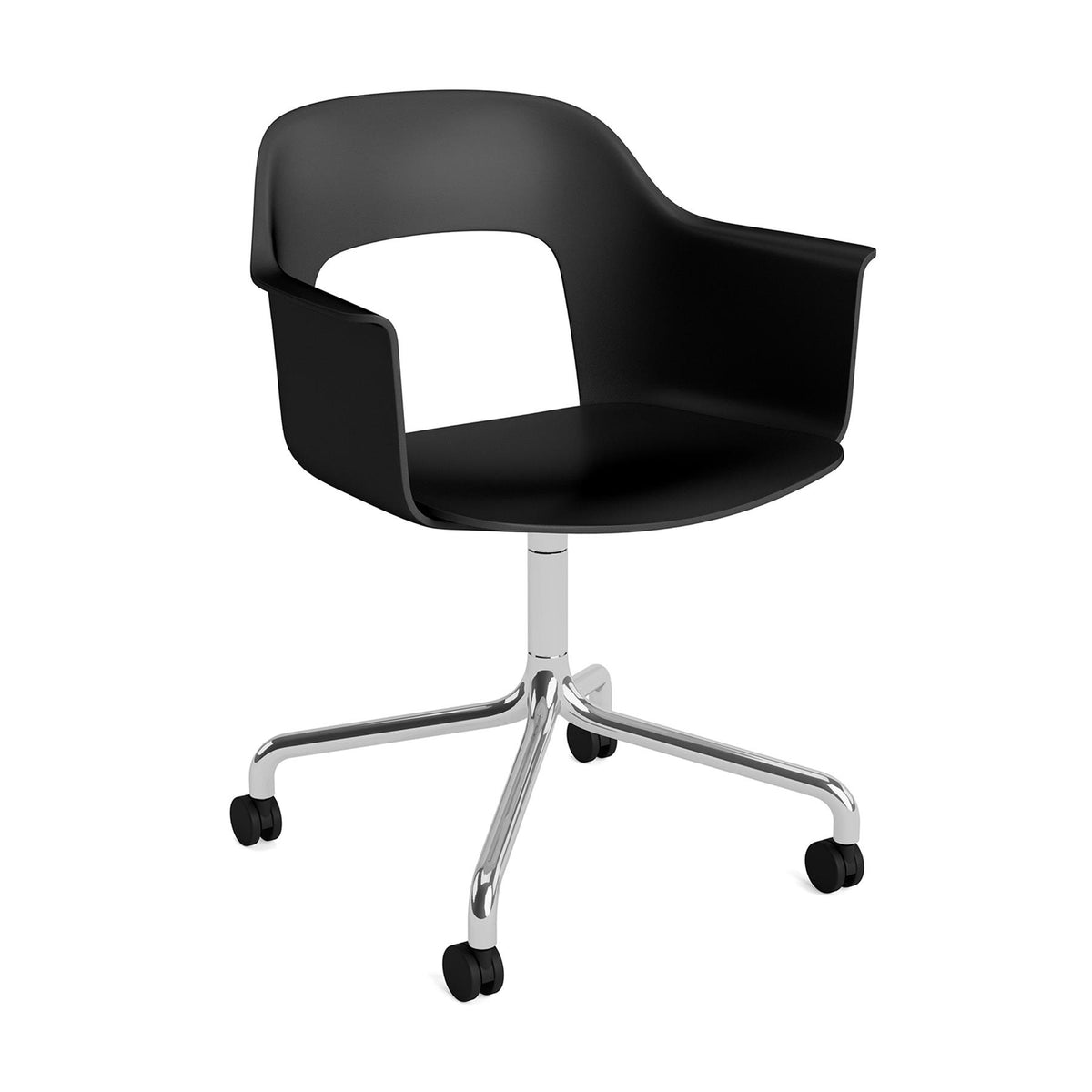 HAY Layout Armchair 261 with 4 Star Swivel Wheel Base