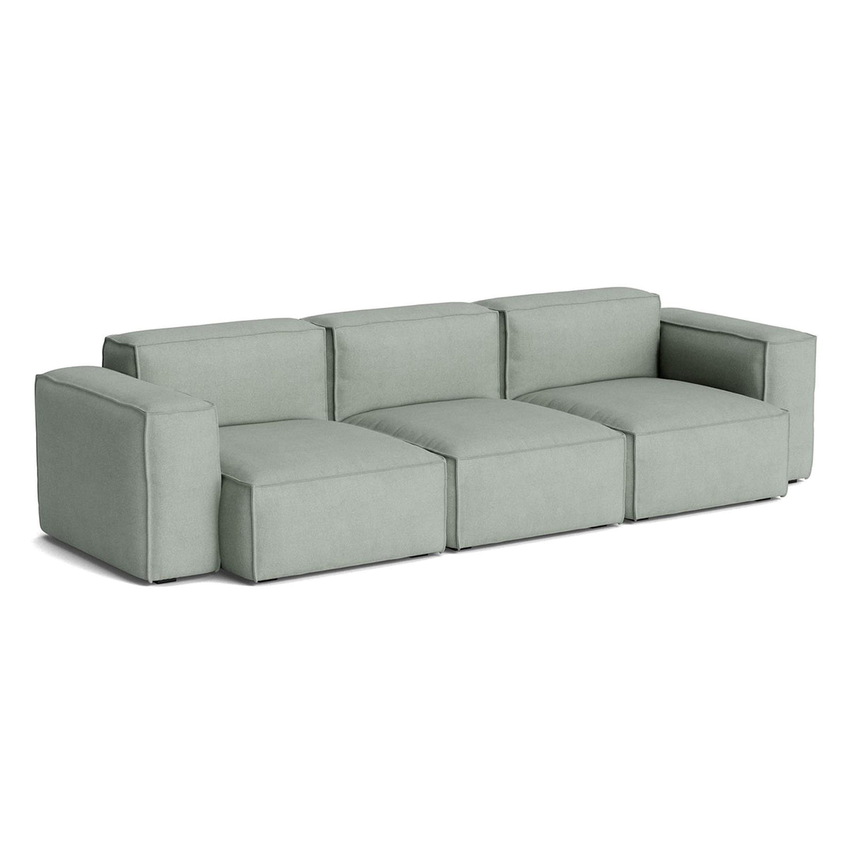 HAY Mags Soft 3+ Seater Sofa Low Armrest with Removable Cover Combination 1