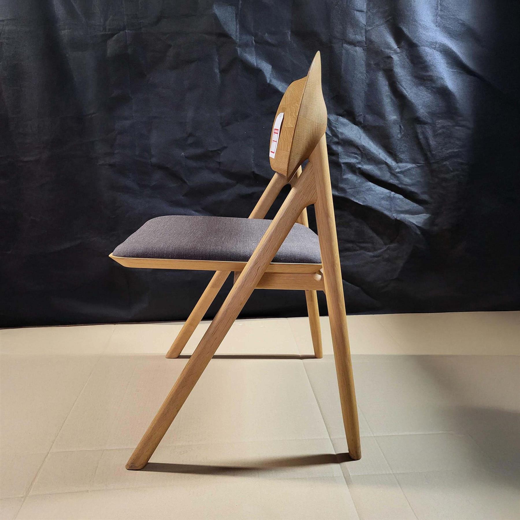 Ex-Display Brdr Kruger Theodor Dining Chair in Oak **STORE COLLECTION ONLY**
