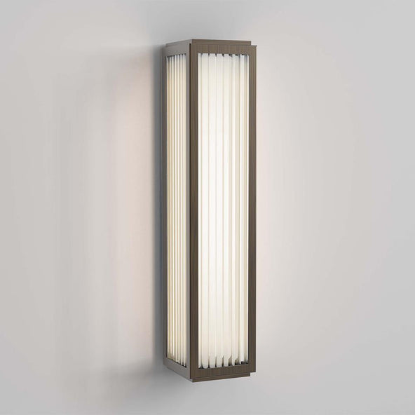 Outlet Boston bathroom wall light - 370, Bronze