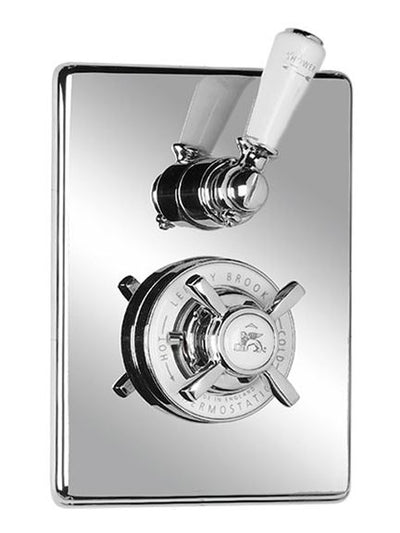 Lefroy Brooks GD8706 Godolphin Concealed Dual Control Thermostatic Shower Valve