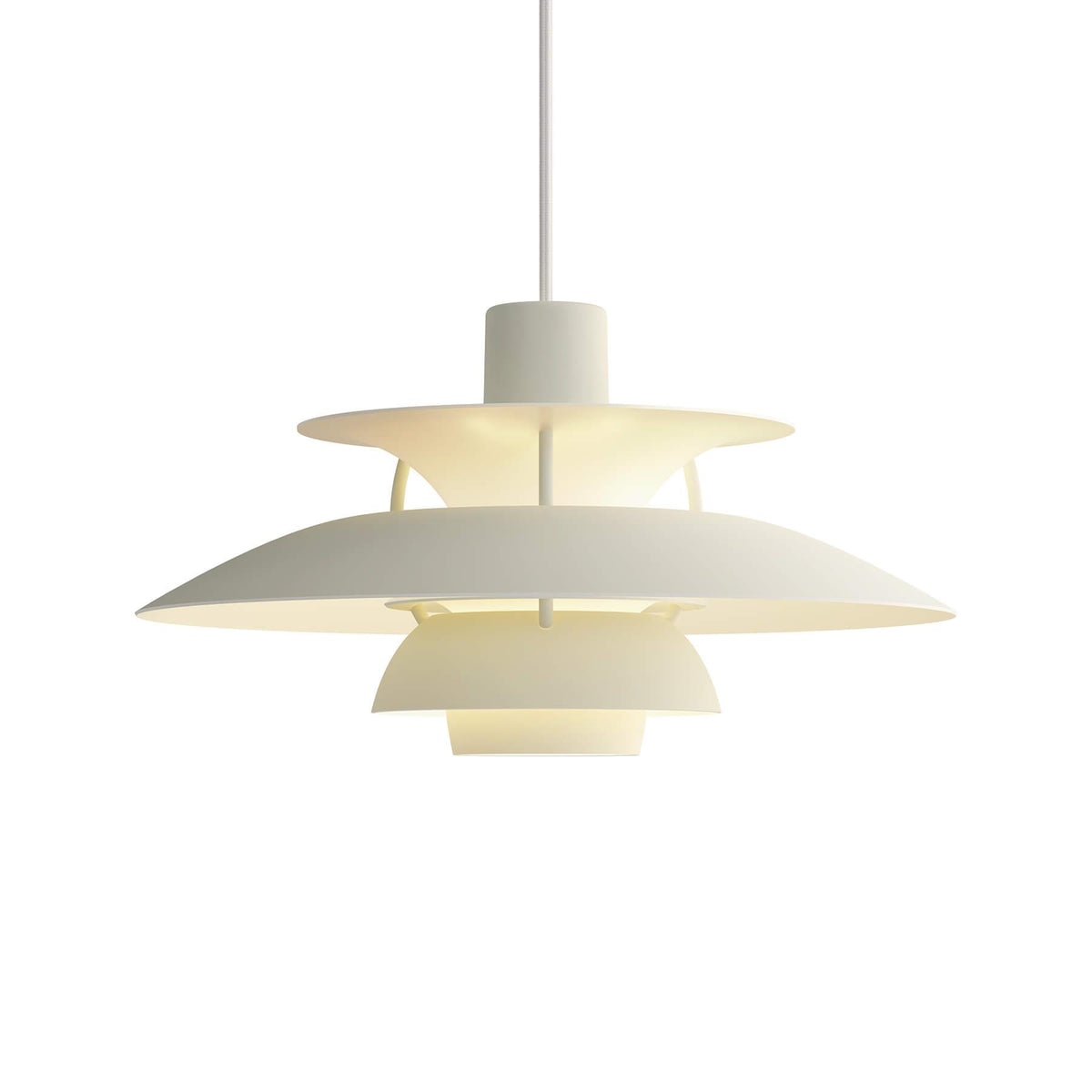 Louis Poulsen PH 5 300 Monochrome Pendant Light