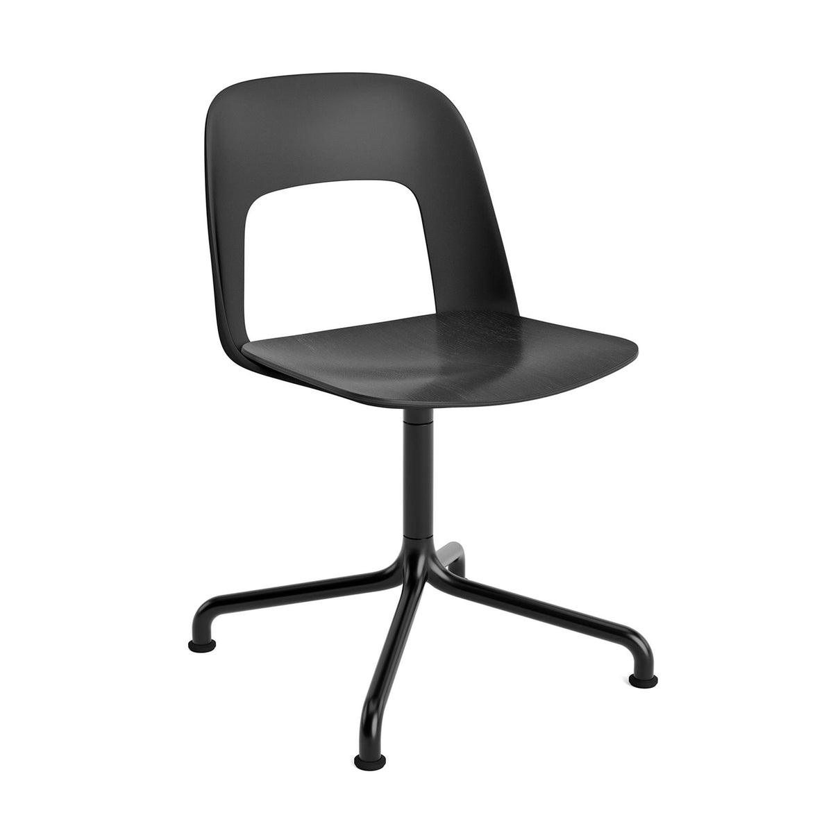 HAY Layout Chair 152 with 4 Star Swivel Arc Base