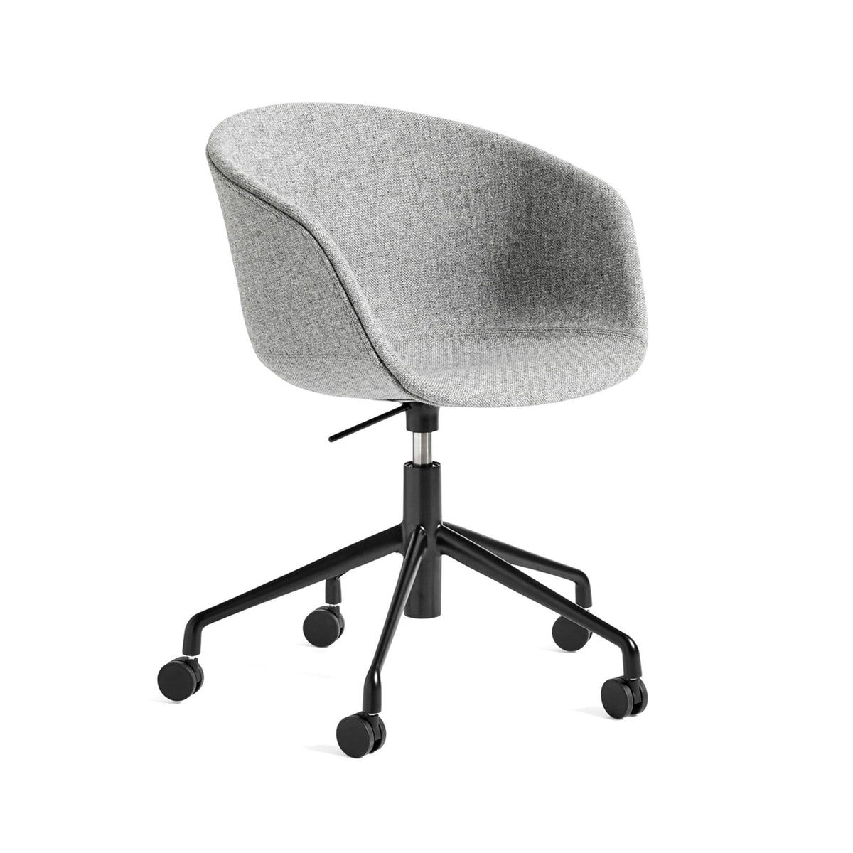HAY AAC 53 Chair, Upholstered - 5 Star Swivel Base, Gas Lift and Wheels