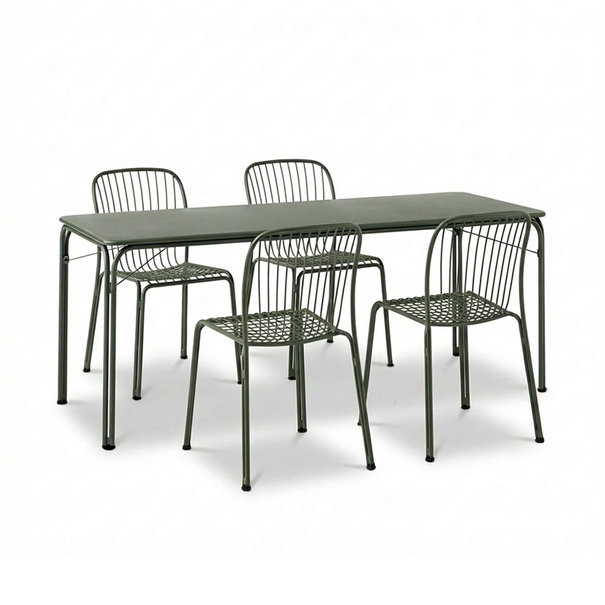 &Tradition Thorvald Garden Dining Set - Medium - Curated by Holloways of Ludlow