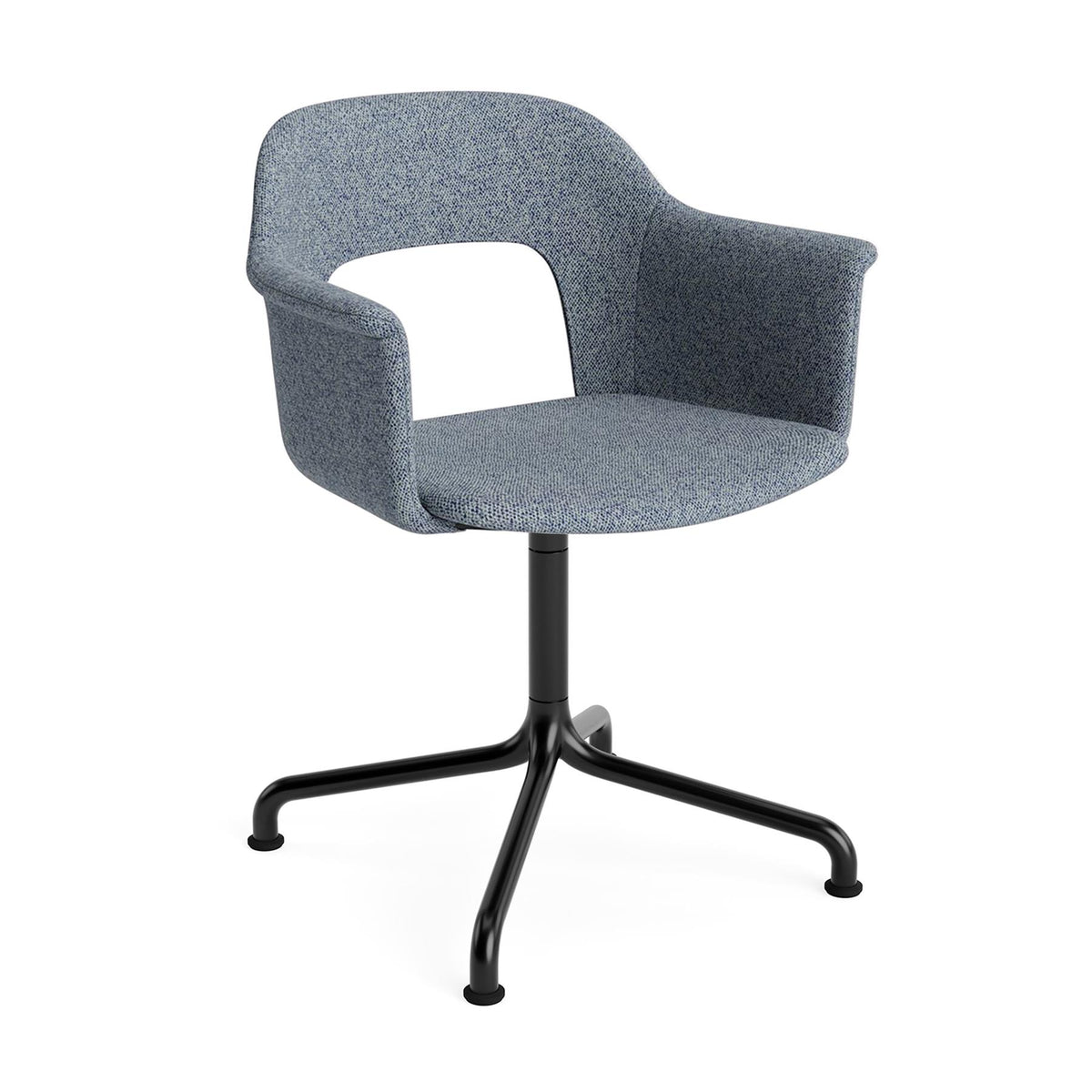 HAY Layout Armchair 254 with 4 Star Swivel Arc Base