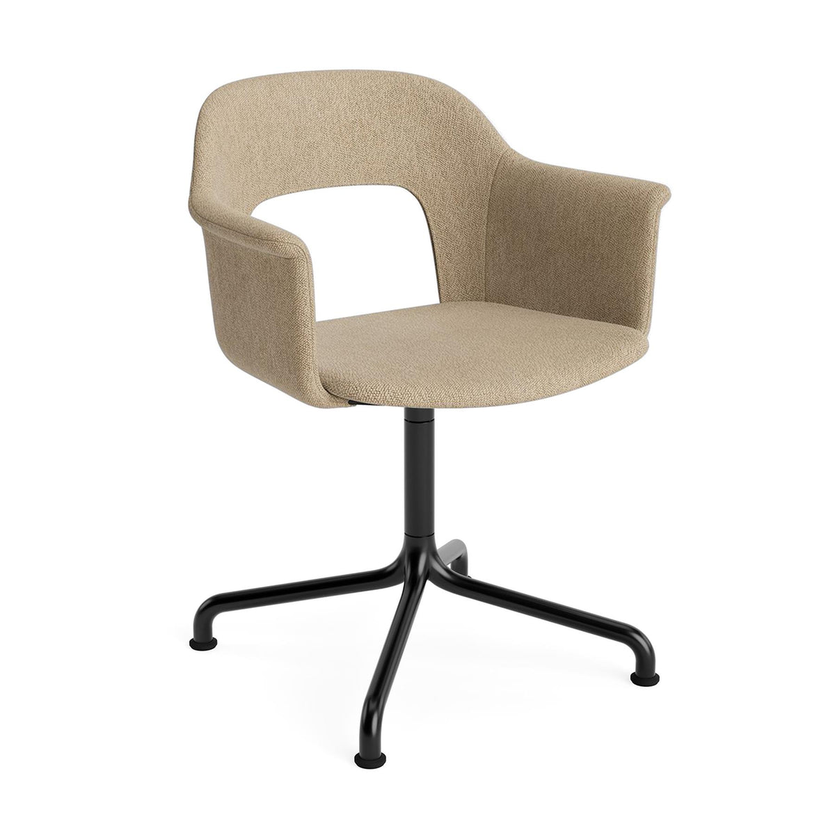 HAY Layout Armchair 254 with 4 Star Swivel Arc Base
