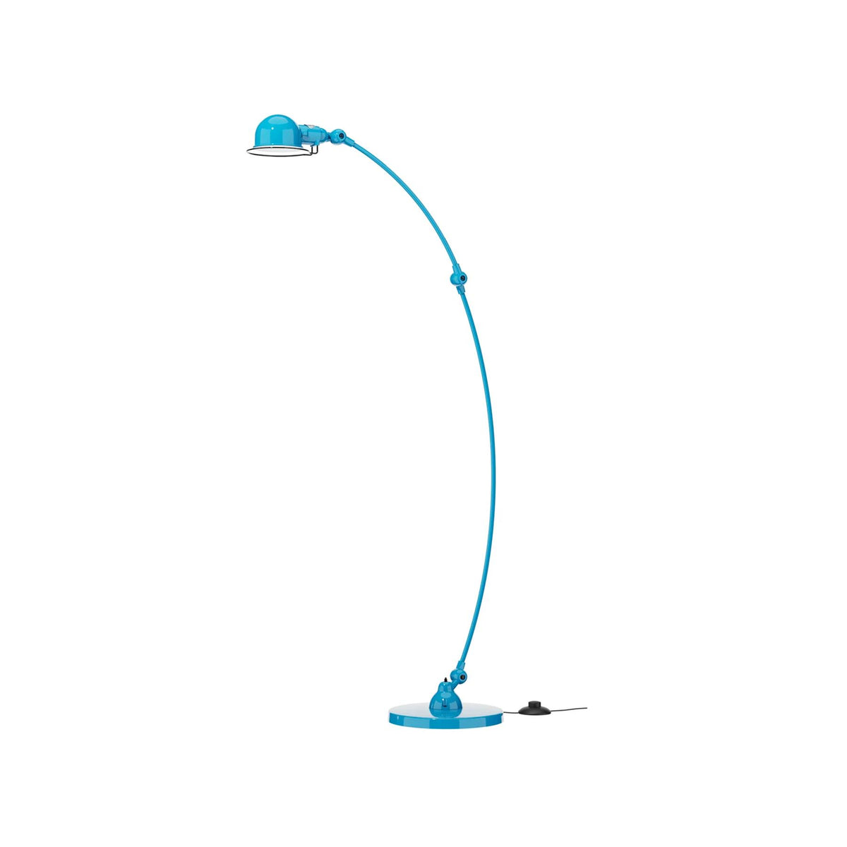 Jielde Signal Curved Floor Lamp - Gloss