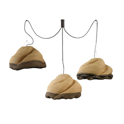 PET Lamp Bolgatanga Cluster Pendant Light