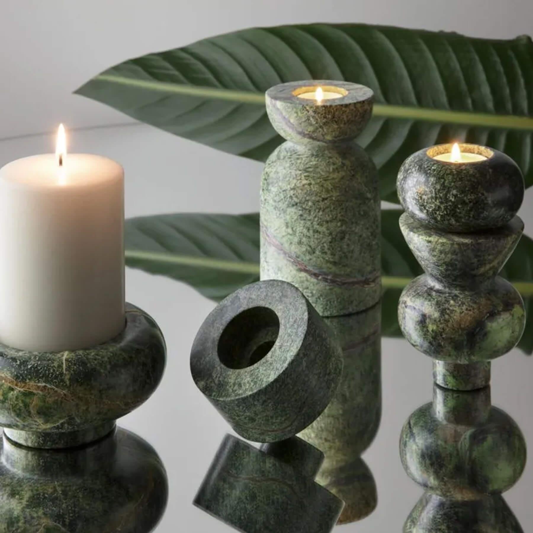 Tom Dixon Stone Stacking Candleholder | Holloways of Ludlow