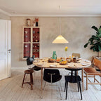 MAKE nordic Holmen Extendable Round Dining Table