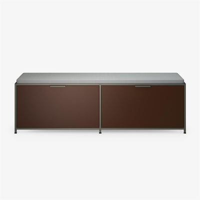Ligne Roset Dita Bench with 2 Flap Doors