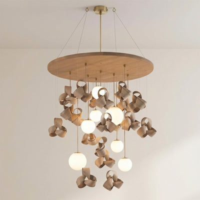 Tom Raffield Luna Chandelier