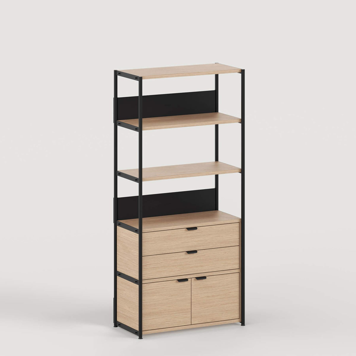 TIPTOE Unit Shelf Level 5 & 6 with Drawers Shelf