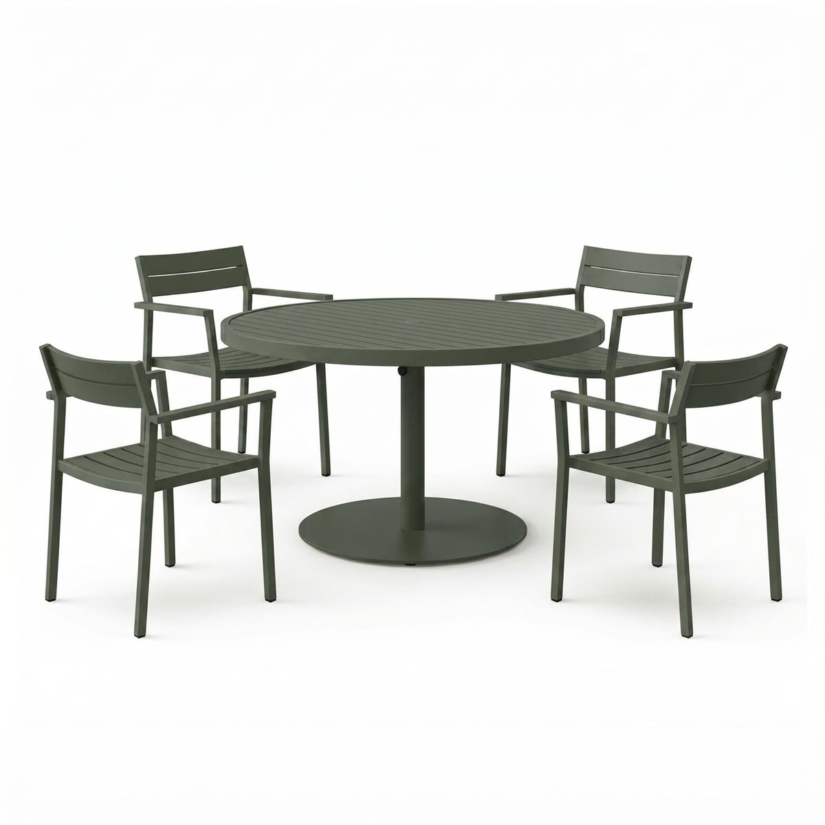 Case Furniture Eos Round Outdoor Dining Set - Curated by Holloways of Ludlow