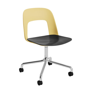 HAY Layout Chair 162 with 4 Star Swivel Wheel Base