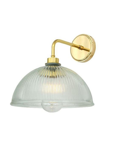 Prismatic IP65 Wall Light - Angled Arm