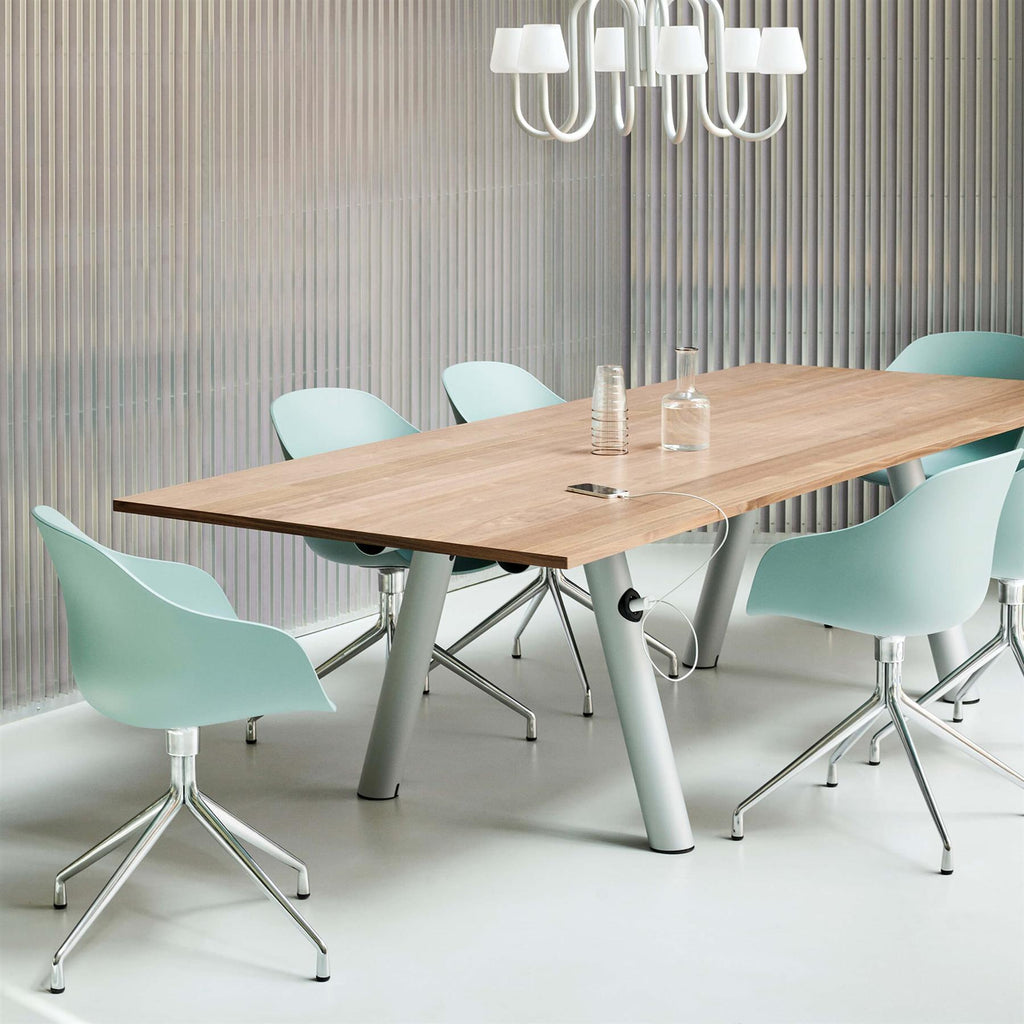 HAY AAC 220 Chair, 4 Star Swivel Base Standard Glider