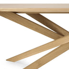 Ethnicraft Mikado Oval Dining Table