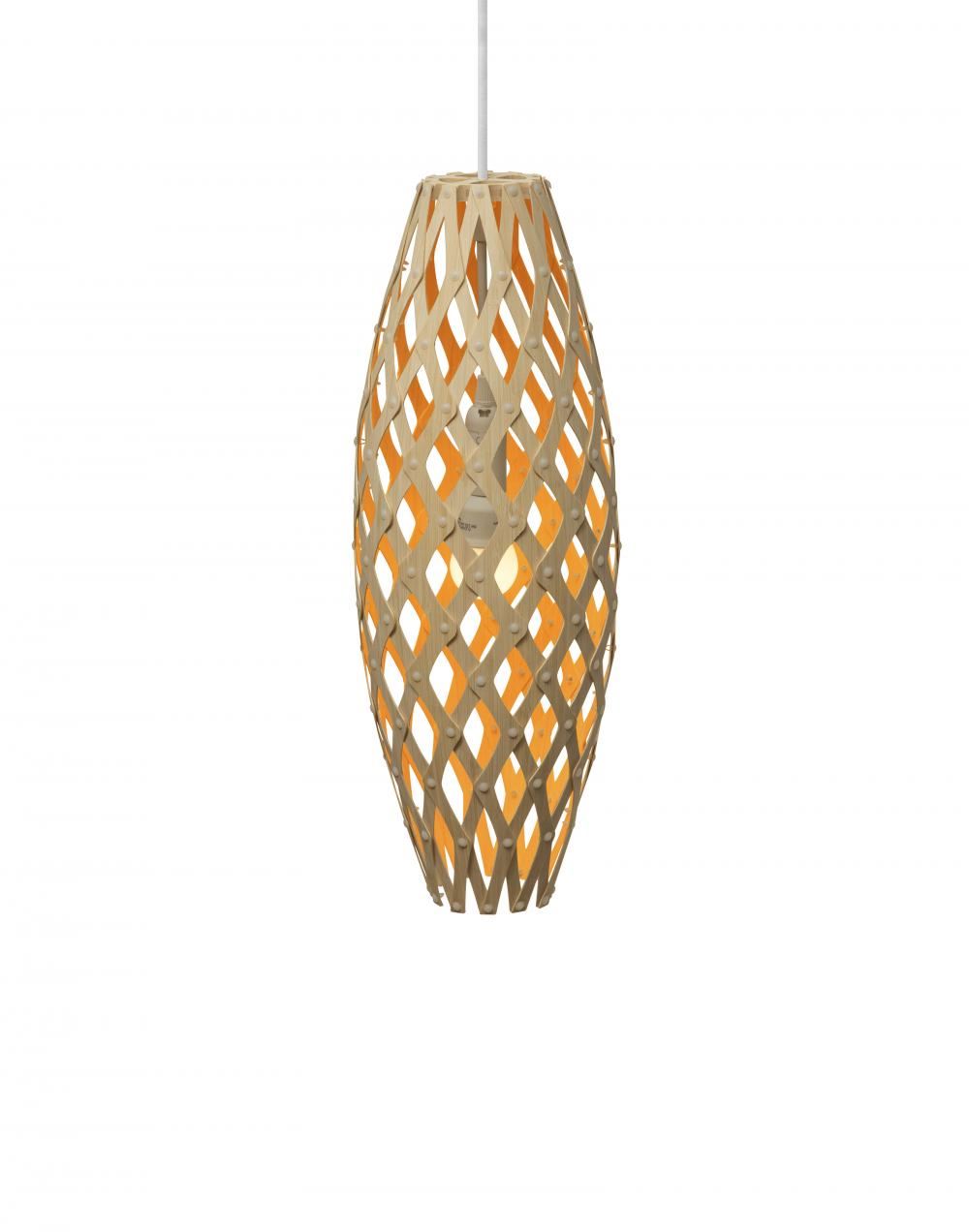 David Trubridge Hinaki Pendant Light Coloured - 1 Side