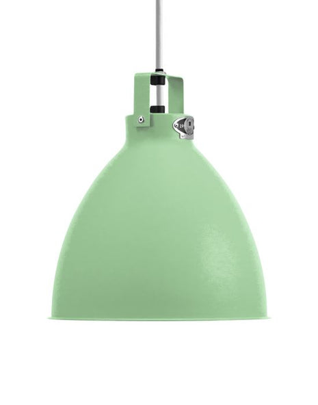 Outlet Jielde Medium Augustin Pendant Light - Water Green, Gloss, White