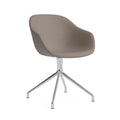 HAY AAC 221 Chair, Upholstered 4 Star Swivel Base Standard Glider