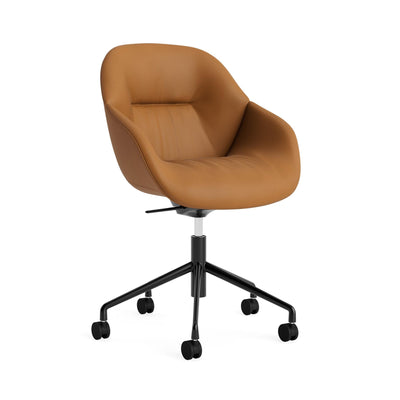 HAY AAC 155 Chair, Soft Upholstery with 5 Star Swivel Base Tilt Gas Lift Wheel Base