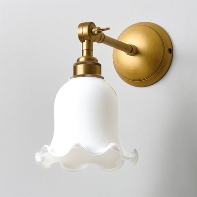 Old School Electric Tulip Wall Light : Adjustable Arm