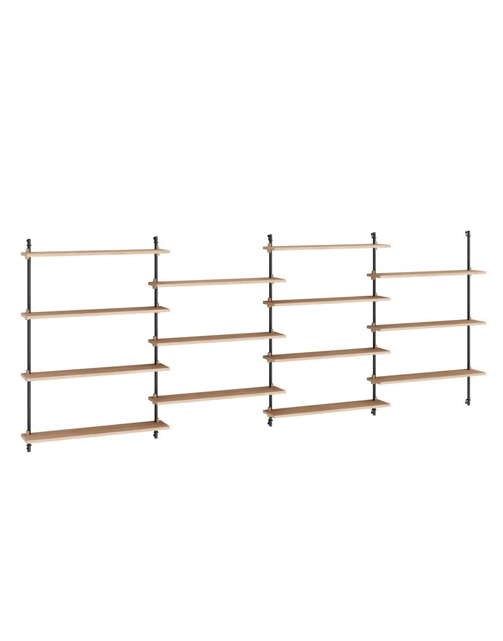 MOEBE Wall Shelving Set Quadruple