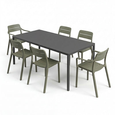 Nardi Cassia Outdoor Dining Set - Large - Curated by Holloways of Ludlow