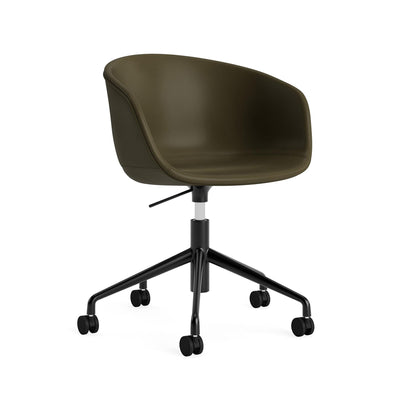 HAY AAC 53 Chair, Upholstered - 5 Star Swivel Base, Gas Lift and Wheels