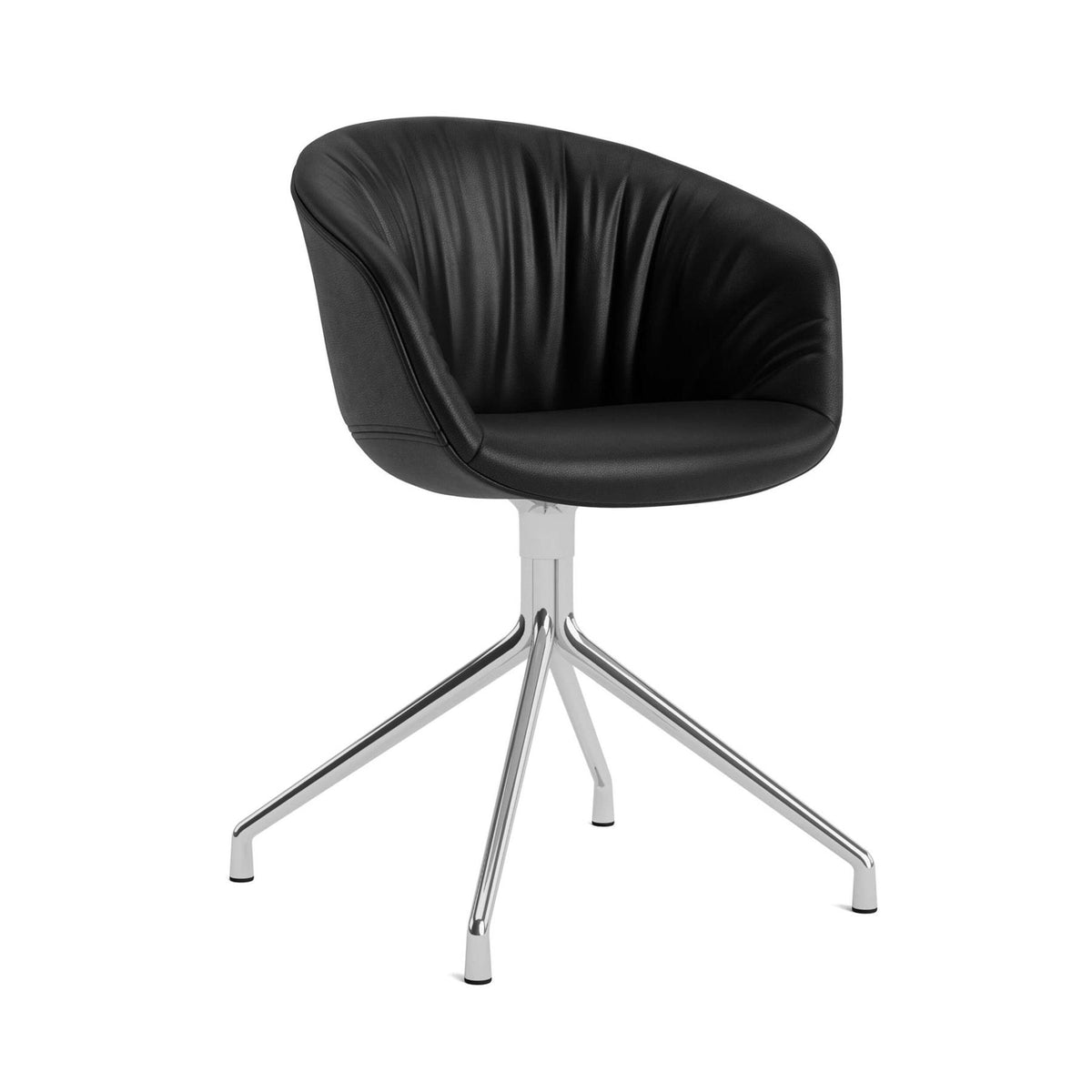 HAY AAC 20 Chair, Soft Upholstery 4 Star Swivel Base Standard Glider