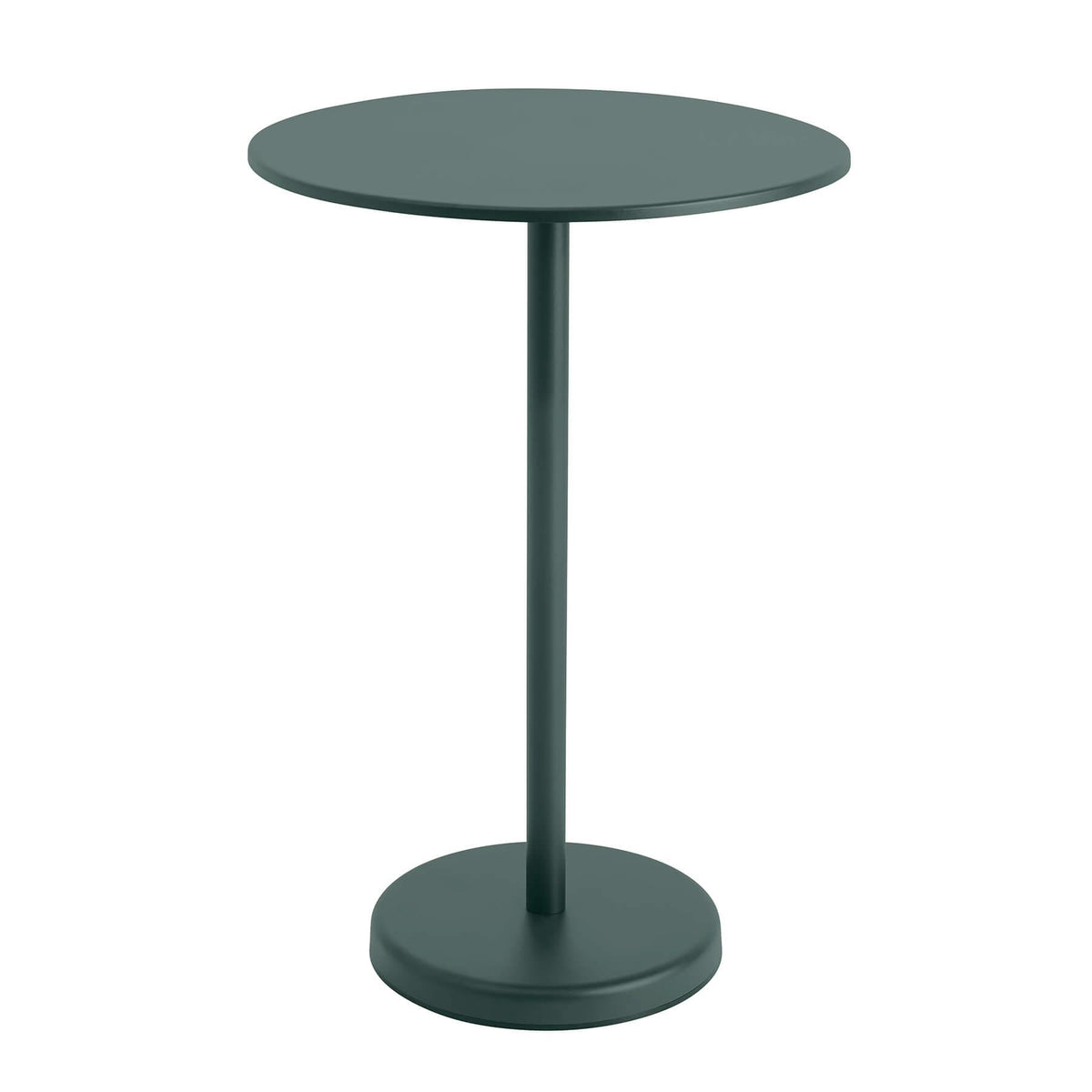 Muuto Linear High Round Steel Cafe Table