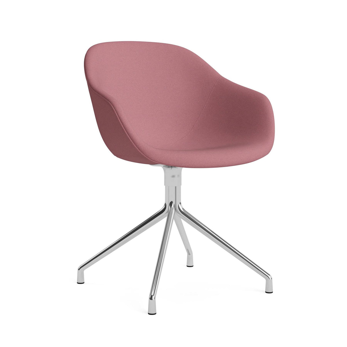 HAY AAC 221 Chair, Upholstered 4 Star Swivel Base Standard Glider