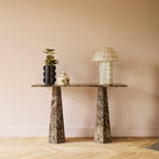 Dusty Deco Hexagon Console Table
