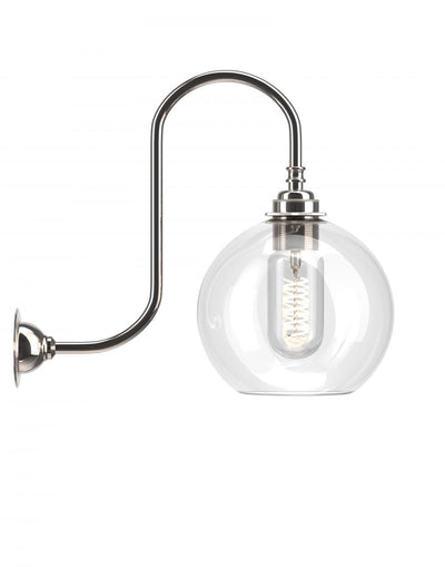 Fritz Fryer Hereford Swan Neck Bathroom Wall Light