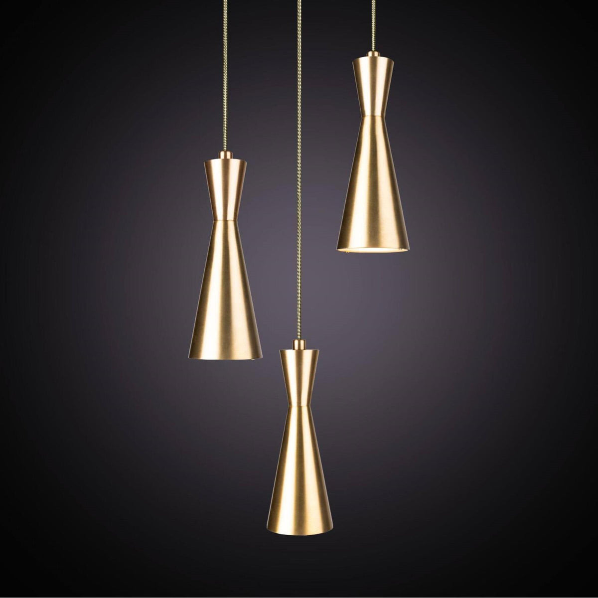 Marc Wood Cone Cluster Pendant Light