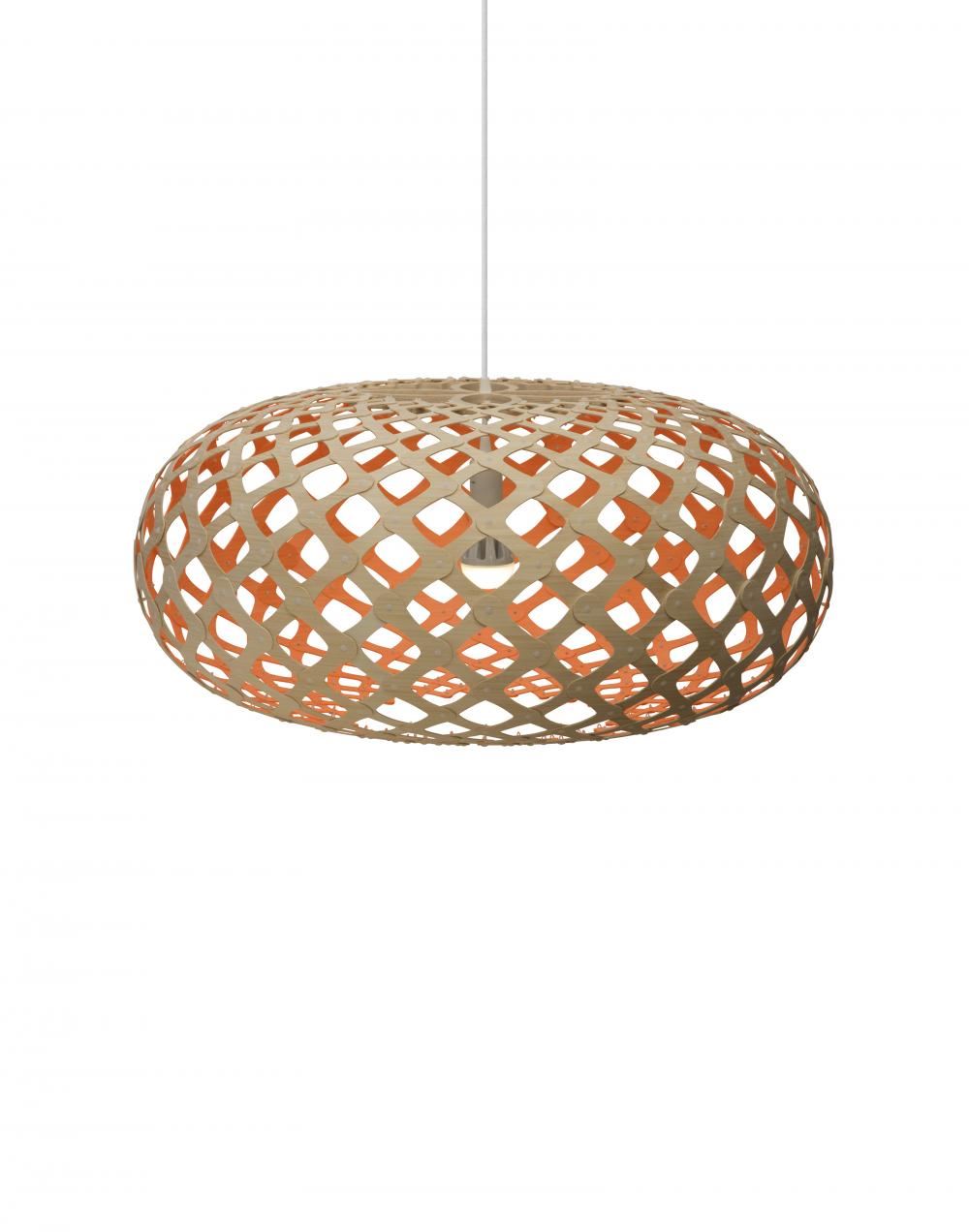 David Trubridge Kina Pendant Light Coloured - 1 Side