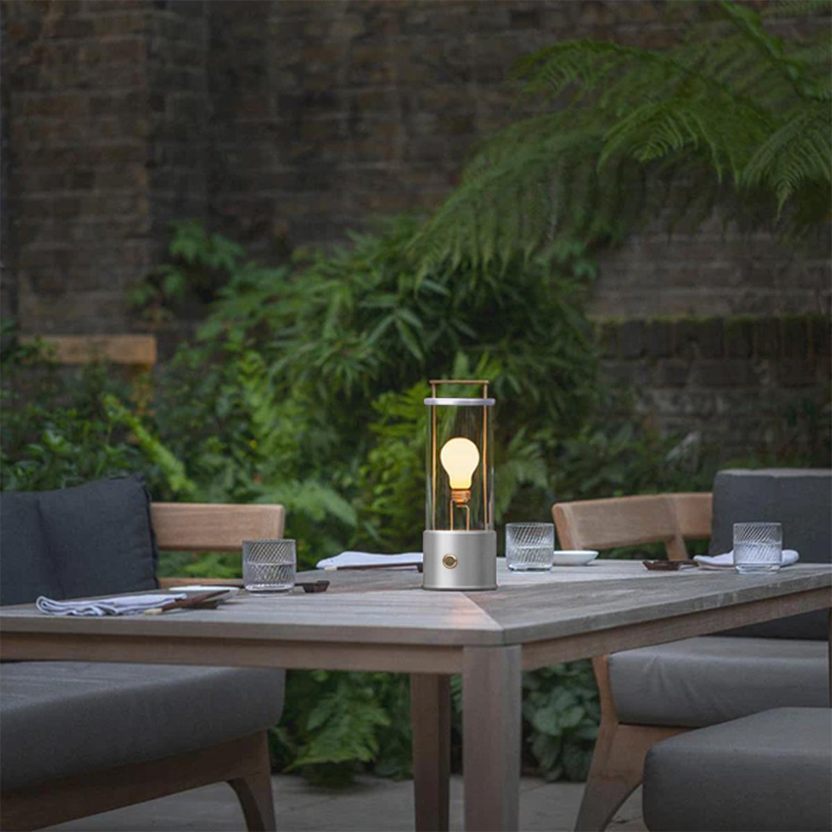 Tala Muse Outdoor Portable Lamp, Matt Aluminium : Holloways of Ludlow 40th Birthday Limited Edition