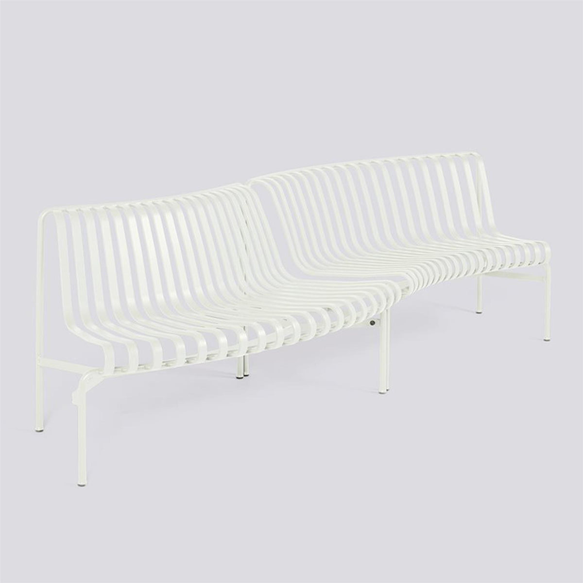 HAY Palissade Garden Park Dining Bench - In Out