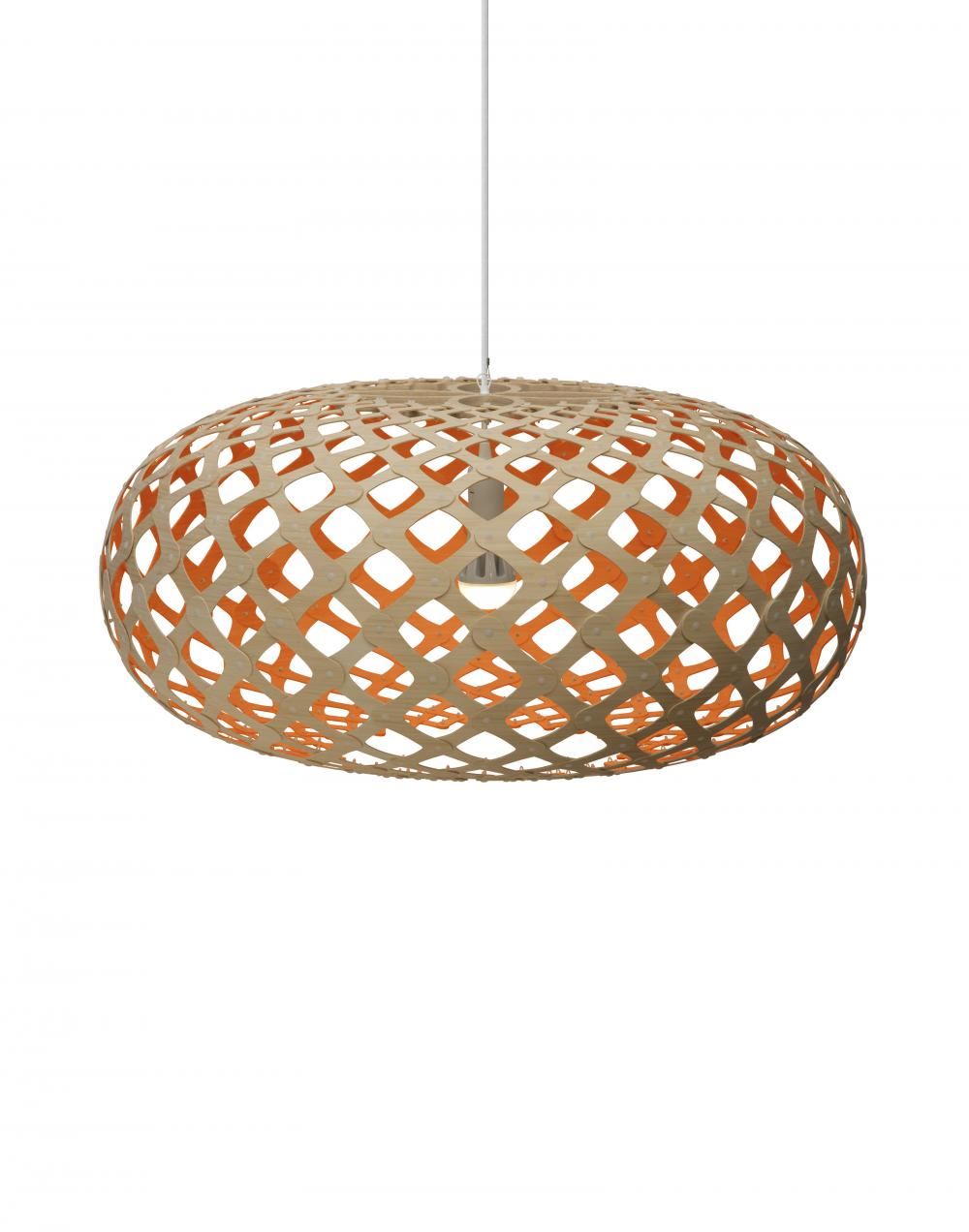 David Trubridge Kina Pendant Light Coloured - 1 Side