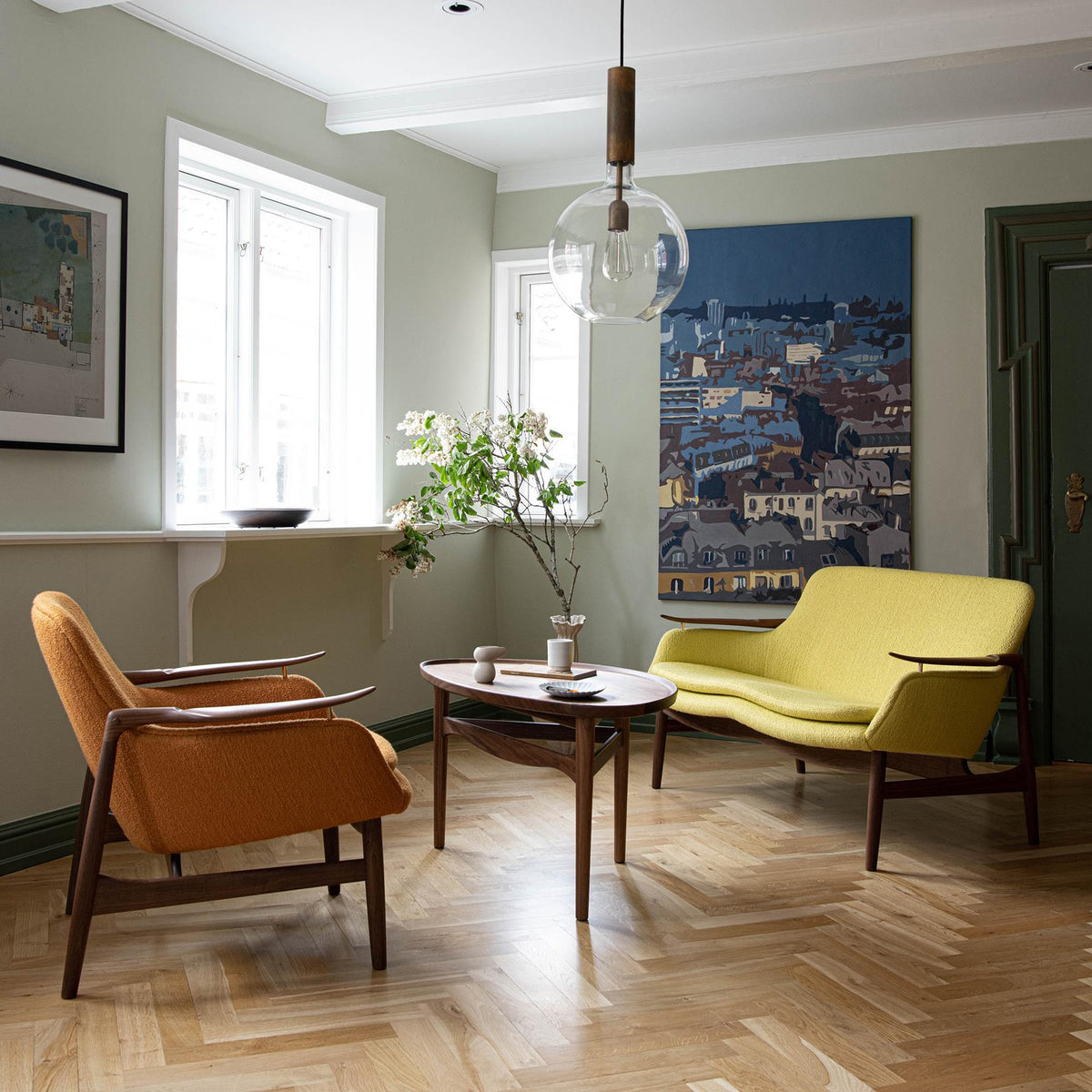 Finn Juhl The 53 Chair in Dark Oiled Oak