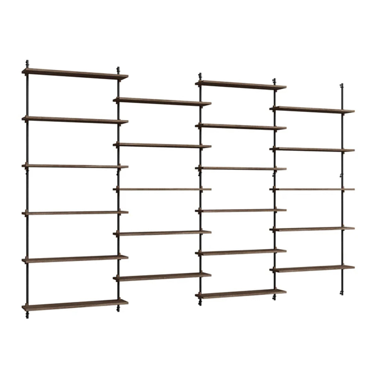 MOEBE Wall Shelving Set Quadruple