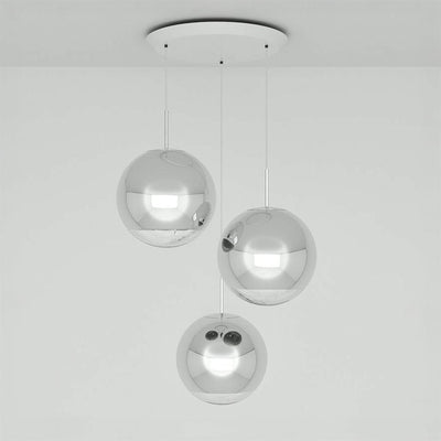Tom Dixon Mirror Ball Round Pendant System