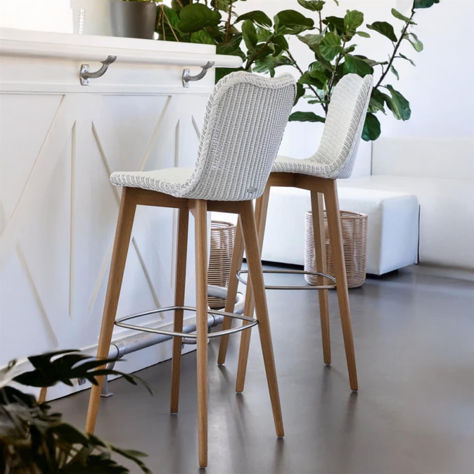 Vincent Sheppard Lily Oak Frame Stool